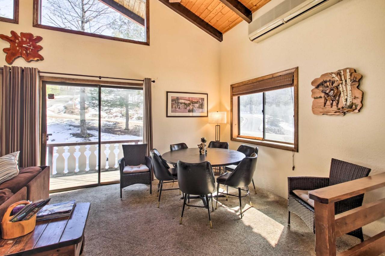 Swiss-Style Chalet With Fireplace - Near Story Land! 바틀릿 외부 사진